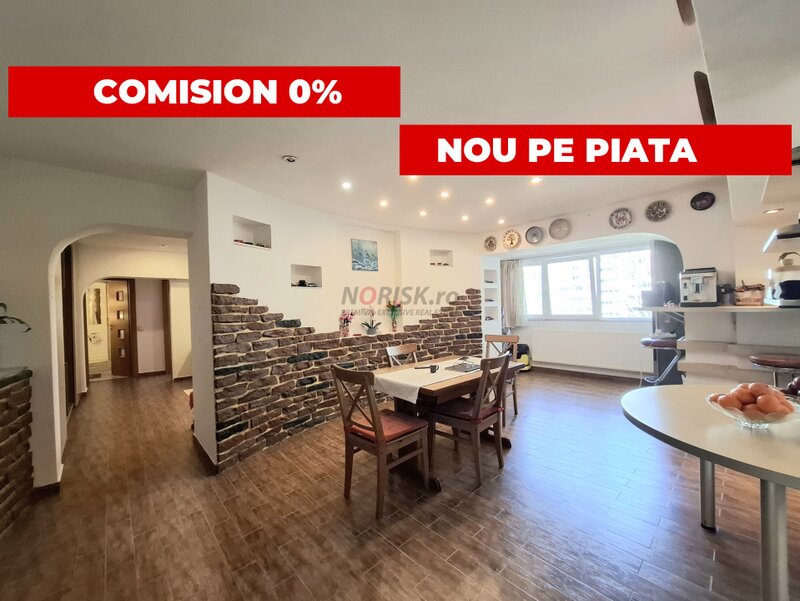 Colentina, 4 camere, 96 mp, renovat, utilat & mobilat.